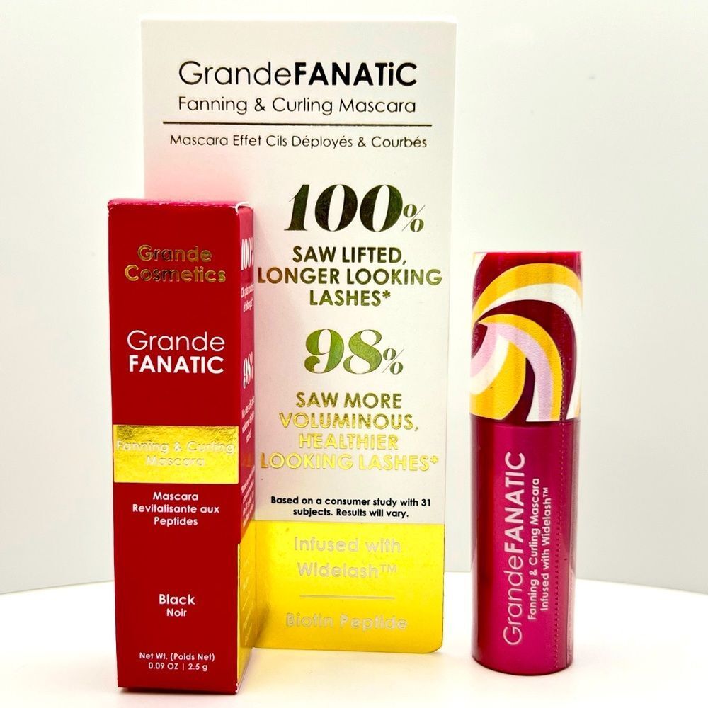 🦋$7 ~ GRANDE Fanatic Fanning & Curling Mascara ~ SEALED